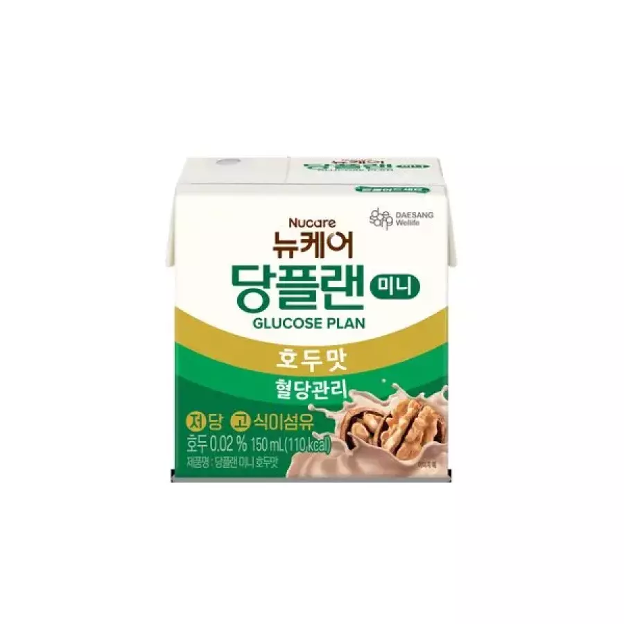 대상웰라이프 뉴케어 당플랜 미니 호두맛 150ml (24개)