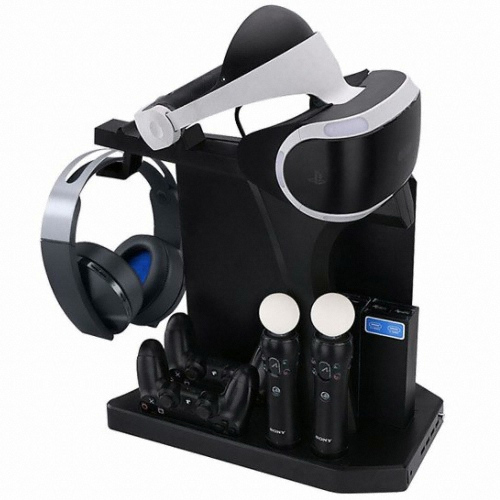 경문엔터테인먼트 겜맥 PS4 PRO/SLIM VR 멀티 쿨링 충전스탠드