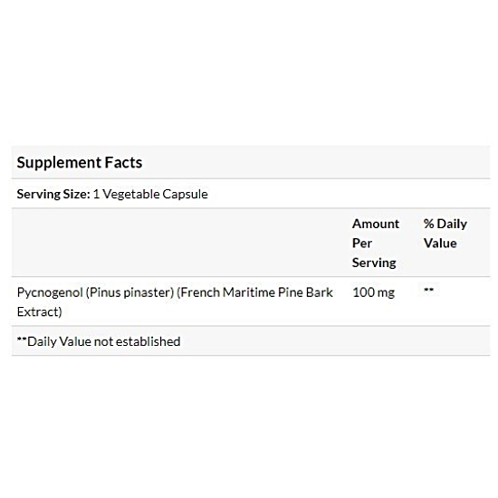 솔가 피크노제놀 100mg 30베지캡슐 (해외) (1개)_이미지
