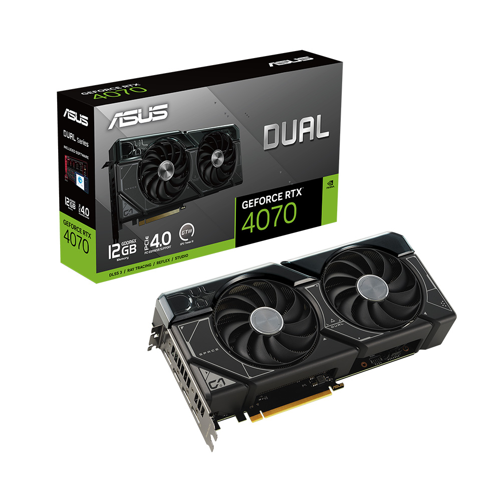ASUS DUAL 지포스 RTX 4070 D6X 12GB 인텍앤컴퍼니_이미지