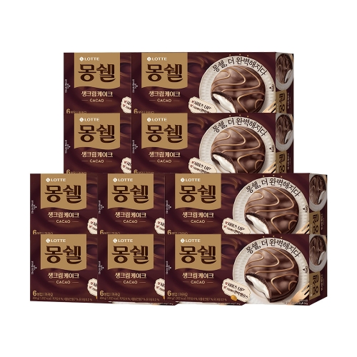 롯데제과 몽쉘 카카오 204g (10개)