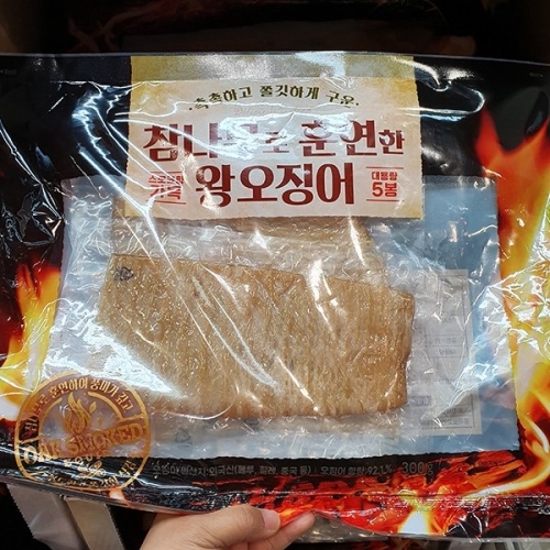정화식품 참나무로 훈연한 왕오징어 300g_이미지