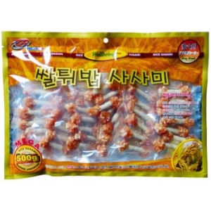 라이코스펫 쌀튀밥 덤벨 사사미 500g