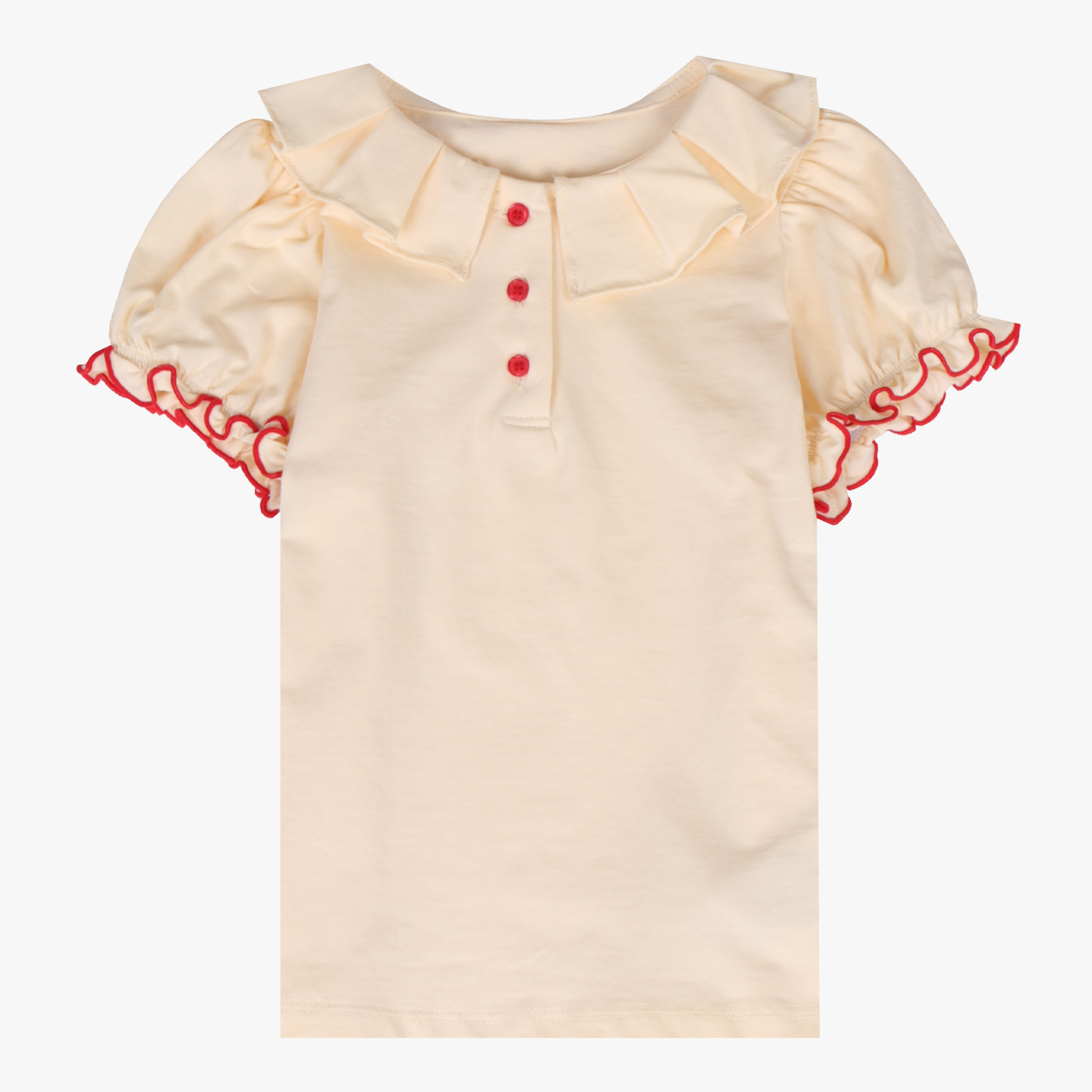 밀리밤 레드포인트티블라우스MLBL2551G