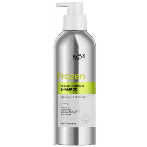 블랙포레 블랙포레 프로즌 두피강화 앤 밸런스 샴푸 500ml (1개)_이미지