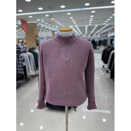STCO 셔닐 반집업 니트 DKTVD35CSP_이미지