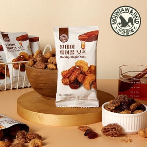 산과들에 프리미엄 믹스넛 원데이 메이플넛츠 20g (20개)_이미지