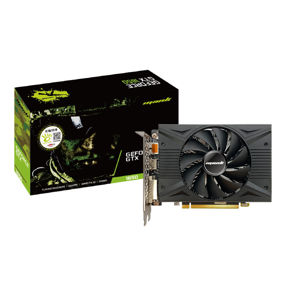 MANLI ������ GTX 1650 D6 4GB �����Ƽ����
