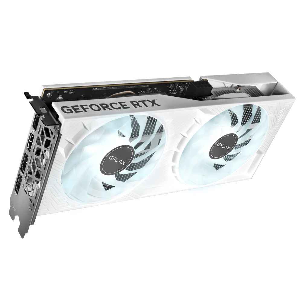 갤럭시 GALAX 지포스 RTX 4060 WHITE OC V2 D6 8GB_이미지