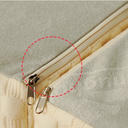 스너그홈 천연라텍스 3단 접이식 하드 매트리스 SS (5cm)_이미지