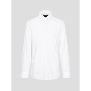 로가디스 이지케어 스트레치 트윌 솔리드 슬림핏 셔츠 화이트 MA5764AS11