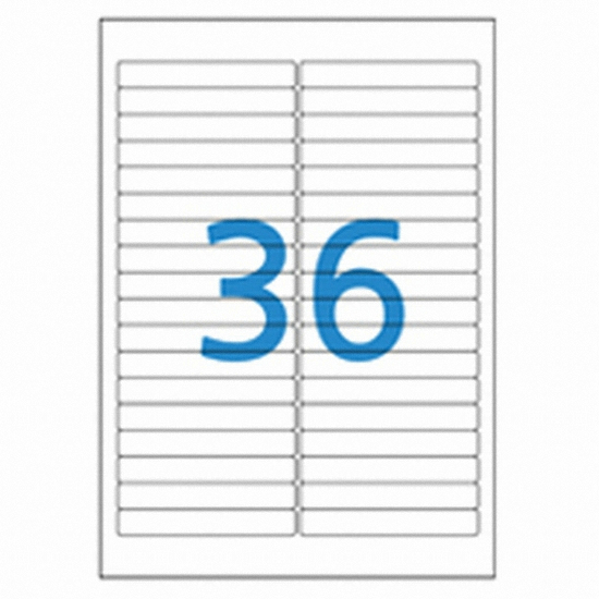 올바른라벨 흰색 라벨 AL036 (100매)_이미지