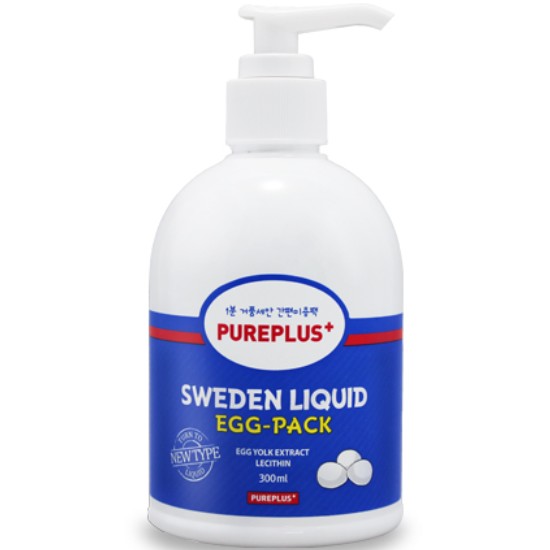퓨어플러스 스웨덴 리퀴드 에그팩 300ml (4개)_이미지