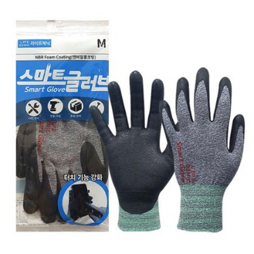 라이프제닉 스마트 글러브 장갑 (3켤레)