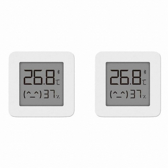 샤오미 미지아 2세대 LCD 블루투스 온습도계 해외구매 (2개)