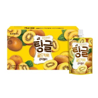 한국생활건강 로엘 팅글 골드키위 곤약<b>젤리</b> 12개입 960g