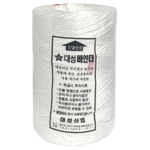 대성 고추끈 흰색 약550m 고추바인다 꼬임끈 바인더