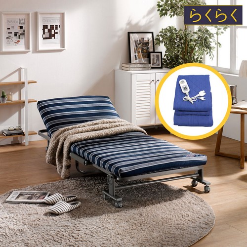 4탄 접이식침대 S+온열패드