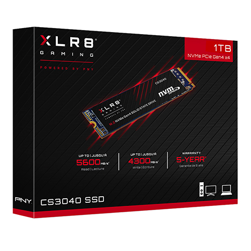 PNY XLR8 CS3040 Gen4 M.2 NVMe 마이크로닉스 (1TB)_이미지