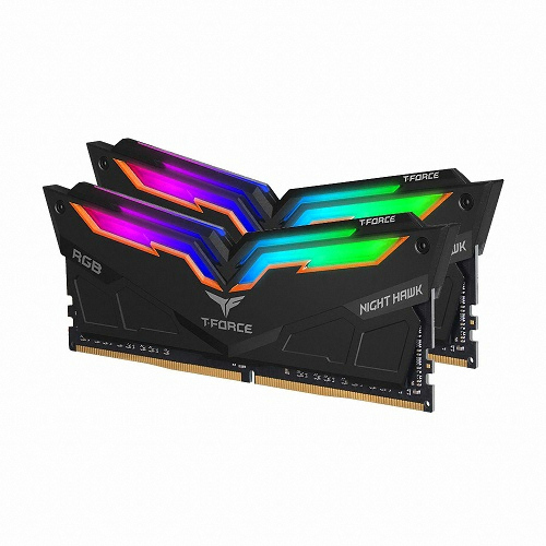 TeamGroup T-Force DDR4-3200 CL16 Night Hawk RGB ��Ű��