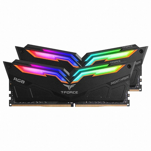 TeamGroup T-Force DDR4-3200 CL16 Night Hawk RGB 패키지 (16GB(8Gx2))