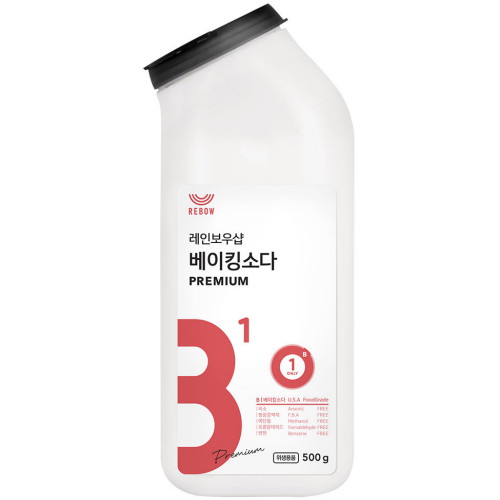 레인보우샵 베이킹소다 프리미엄 톡톡이 500g (1개)_이미지