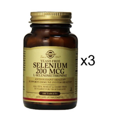  솔가 이스트 프리 셀레늄 200mcg 100캡슐 [3개] 상품이미지