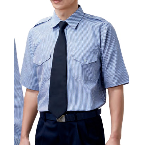 경신코리아 경비복 스트라이프 반팔 KSK-2302