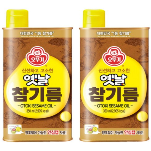 오뚜기 옛날 참기름 350ml (2개)_이미지