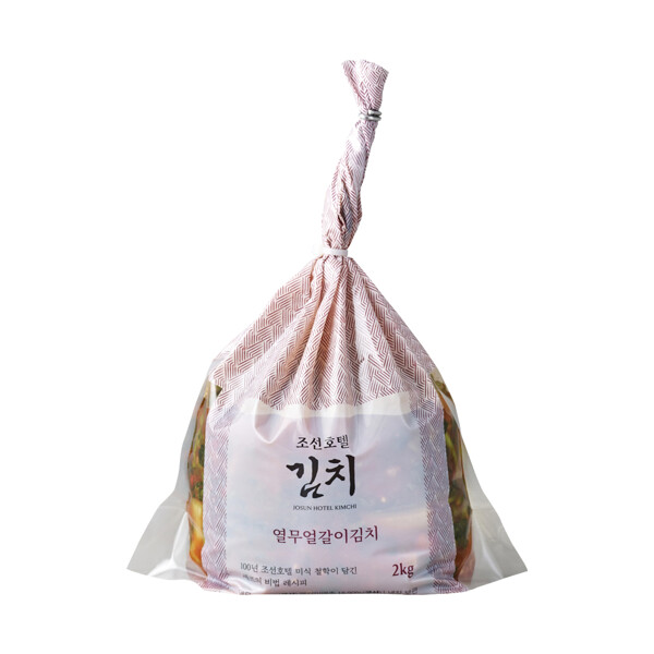 세광식품 조선호텔 열무 얼갈이김치 2kg [1개]