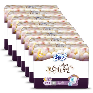 쏘피 바디피트 내몸에 순한면 안심숙면 420 슈퍼롱 10개 (8팩(80개))_이미지