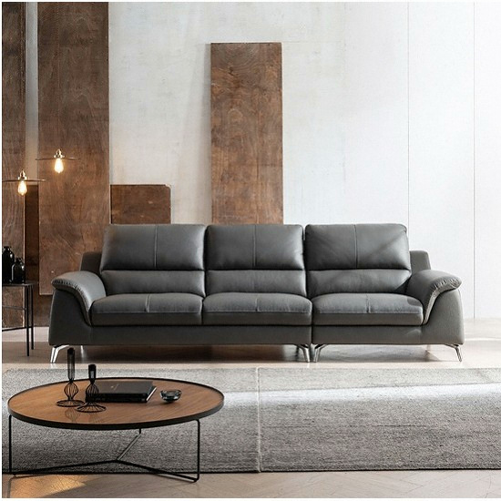 레벤 한샘몰 노이스201 천연가죽 소파 4인용