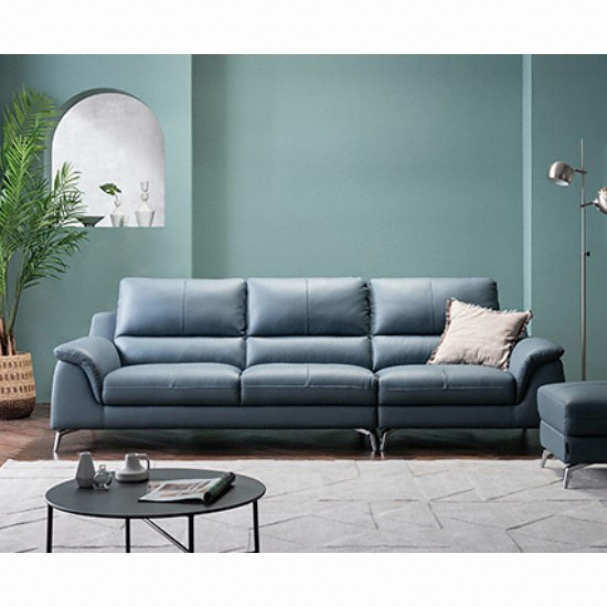 레벤 한샘몰 노이스201 천연가죽 소파 4인용_이미지