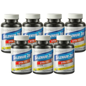 조아제약 셀레늄 200 500mg 100정 (7개)_이미지