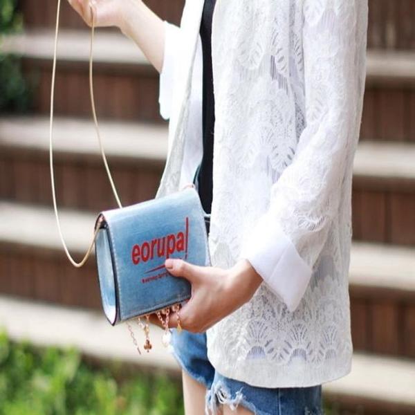 라일리 Rly 유로파 A458 데님 가방 숄더백 크로스백 미니백 S9523658