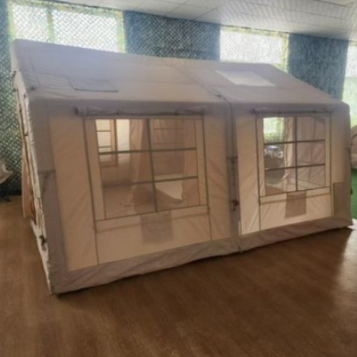 하하고 에어텐트 글램핑 감성 대형 사계절 텐트 3.6x3.6x2.2m