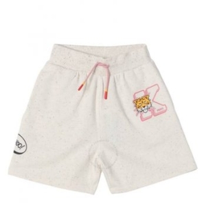 겐조 걸즈 타이거 로고 드로우스트링 쇼츠 K60233-22C