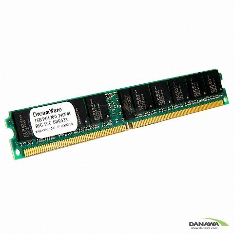 Dreamware DDR 1G PC-4200 ECC/REG LP_이미지