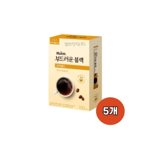 동서식품 맥심 모카골드 부드러운 블랙믹스 스틱 100개입 (5개)