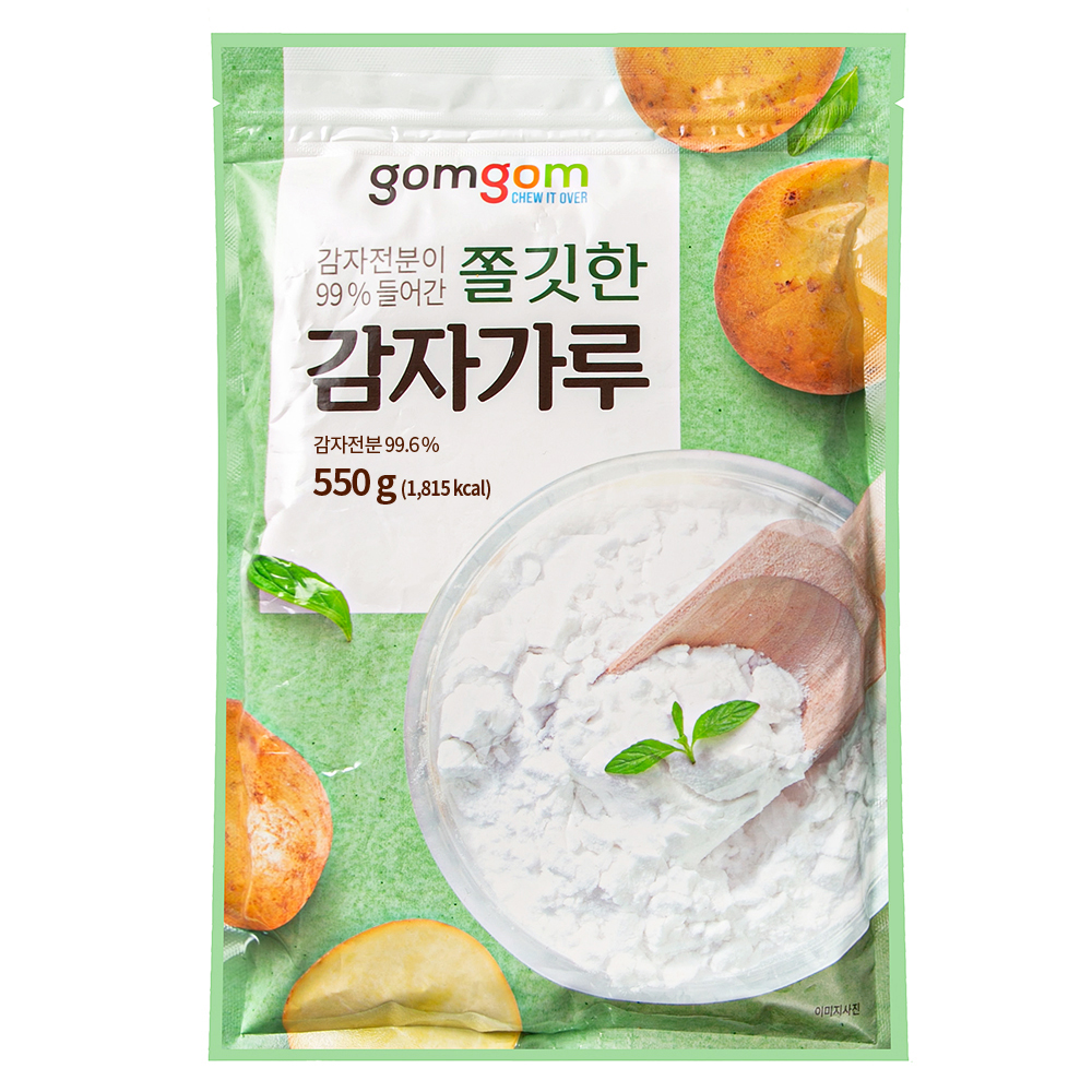 감자전분이 99% 들어간 쫄깃한 감자가루 550g