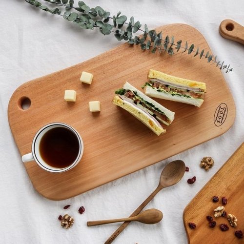 포홈 마호가니 직사각 도마