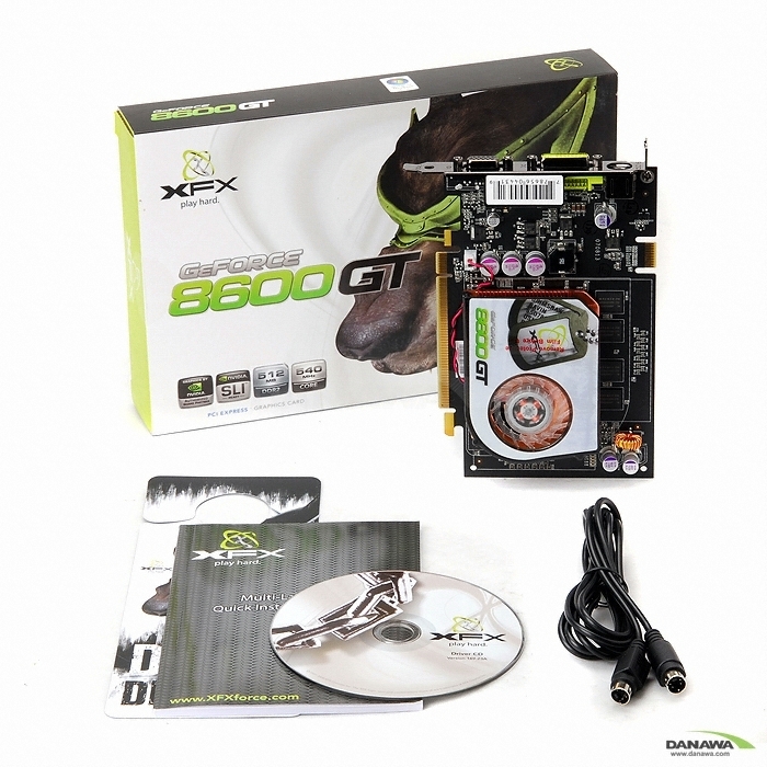 XFX 지포스 8600GT DDR2 512MB_이미지