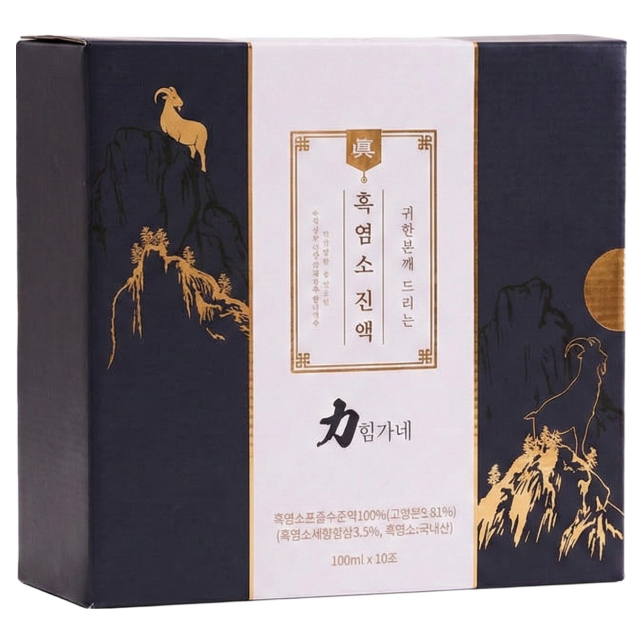 구록원 힘가네 흑염소 진액 100ml 10포