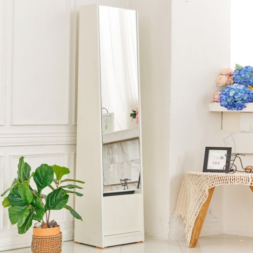 쉬몽가구 미러플러스A 수납 화장대 400