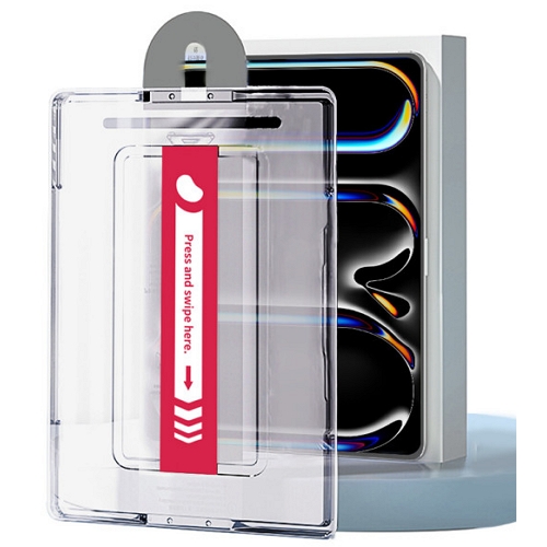 레드빈 iPad Air 11 M2 HD 강화유리 보호필름+원터치 가이드툴