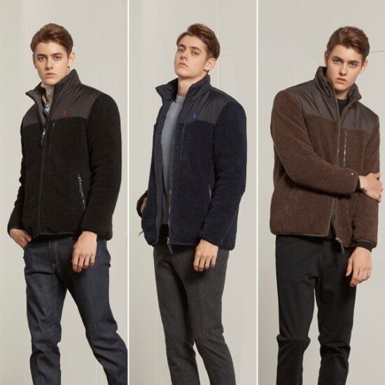 USPA 남성 리버서블 플리스 점퍼 3135506_이미지