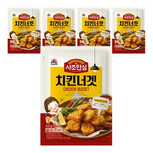 사조대림 안심치킨 너겟 420g (5개)_이미지
