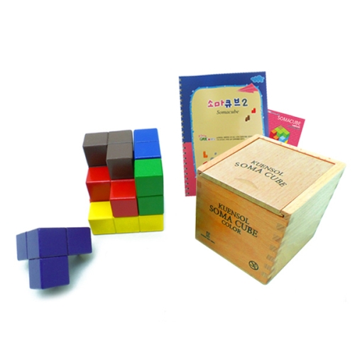 가베가족 KS1516 큰솔 칼라소마큐브 2단계 세트_이미지
