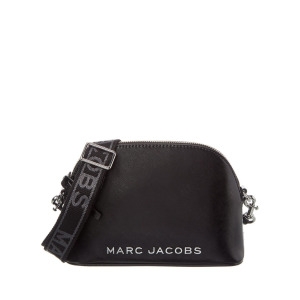 마크제이콥스 미국 스몰 돔 가죽 크로스백 블랙실버 405963735801_이미지