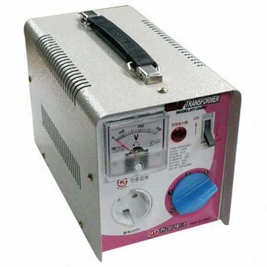 한일테크 승압기 트랜스 HT-3000U이미지입니다. 누르면 해당 게시물로 새창이동합니다.